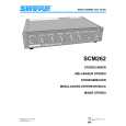 SHURE SCM262 Manual de Usuario