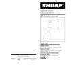 SHURE BG61 Manual de Usuario